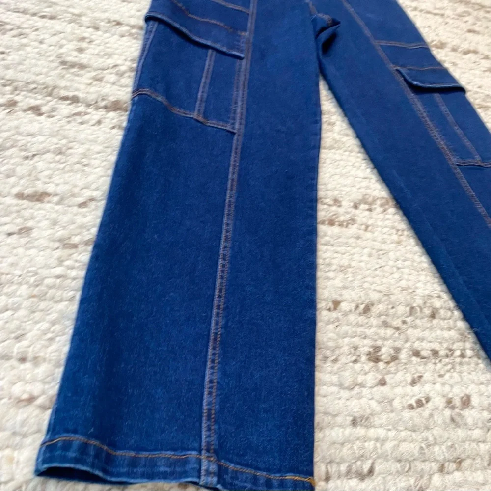 Skies Are Blue NWT Carpenter Utility Jeans, Size Small - Picture 7 of 11
